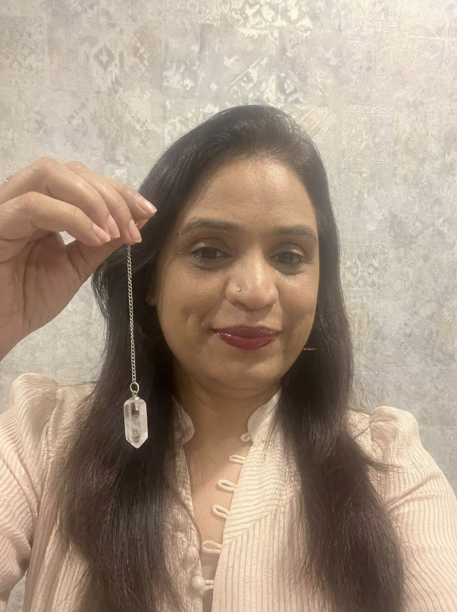 Preeta Agarwal healing with pendulum